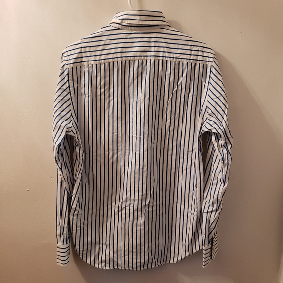 American Eagle Vintage Fit Striped Button Down - Picture 3 of 11
